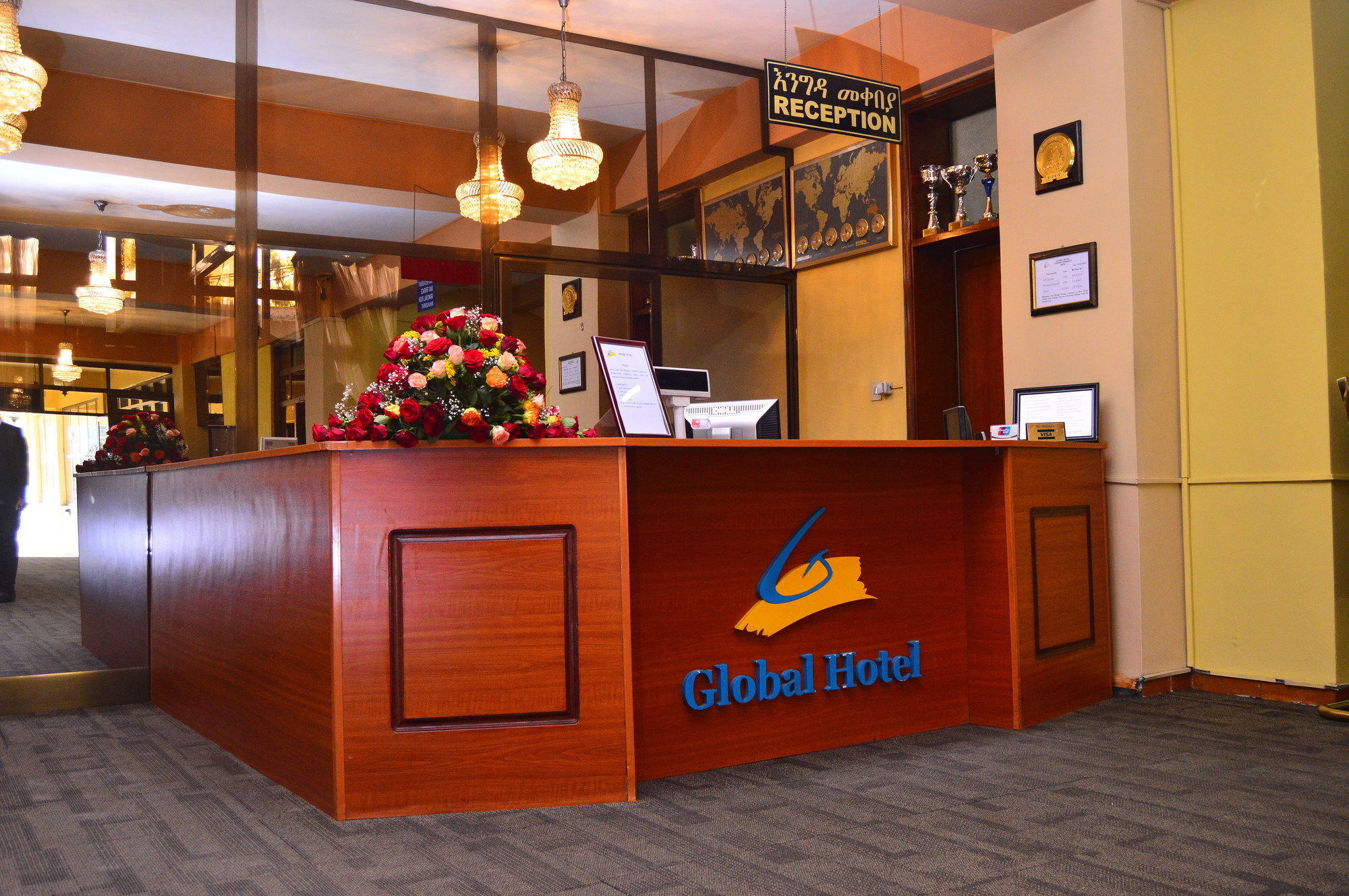 Global Hotel Addis Ababa Exterior foto